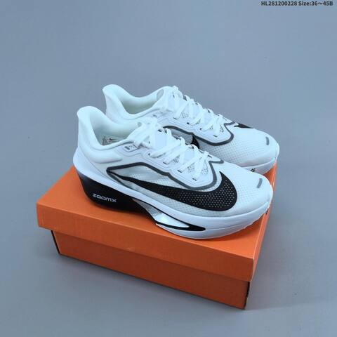 Nike Zoom Fly 6 PRM White Black Pink Purple EU 36-45 Running Shoe - Unisex (BS-61492)