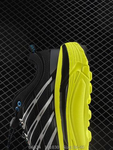 HOKA ONE ONE Mafate Speed Three 2 Black Neon Yellow Silver Blue EU 36-45 Trail Shoe Trail Running Sneakers - Unisex (BS-86589)
