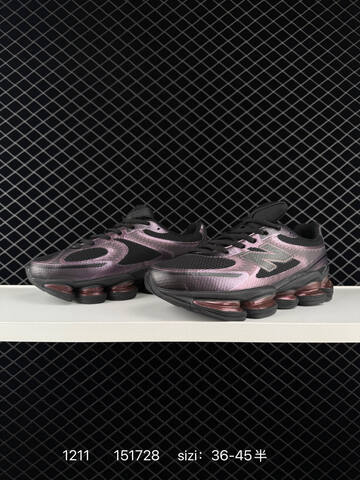 New Balance U2000EA Black Metallic Purple Rose Gold EU 36-45 Running Shoe - Unisex (BS-82498)
