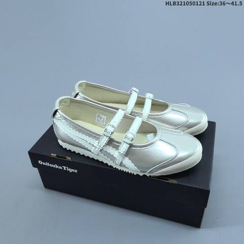 Onitsuka Tiger MEXICO 66 TGRS Silver Off White Cream EU 36-41 5 Sneaker Casual Sneakers - Unisex (BS-69046)