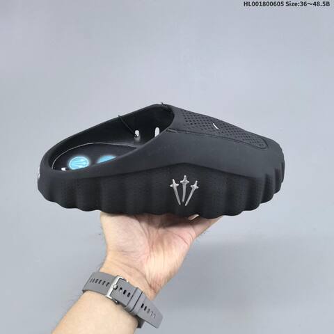 Nike Nocta x Nike Mind 001 Slide Black Silver Blue EU 36-48 5 Slides - Unisex (BS-59972)