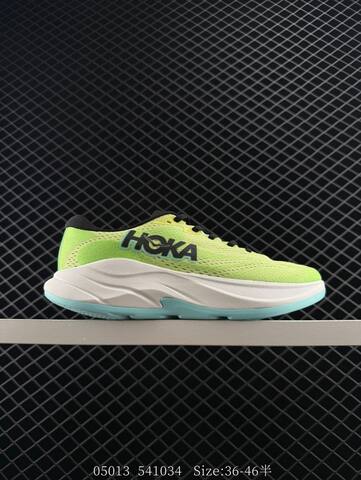 HOKA ONE ONE Rincon 4 Neon Green White Light Blue Black EU 36-46 Running Shoe Running Sneakers - Unisex (BS-86655)