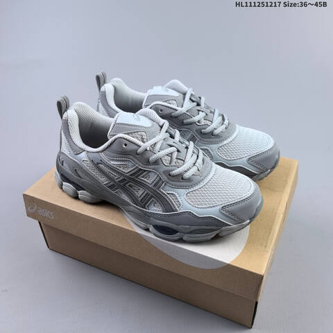 ASICS GEL-NYC RGD Grey Silver EU 36-45 Running Shoe Running Sneakers - Unisex (BS-69144)