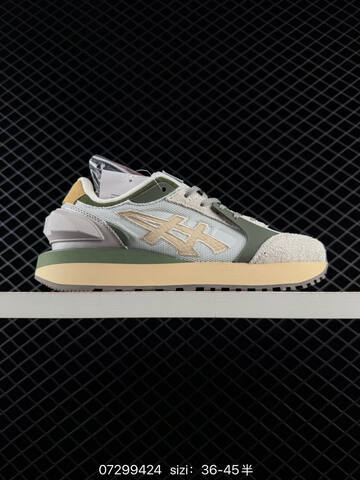 ASICS GEL-NYC Light Grey Olive Green Beige Cream EU 36-45 Running Shoe Running Sneakers - Unisex (BS-81675)