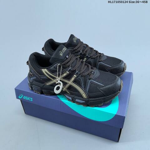 ASICS Gel-Kahana 8 Black Olive Brown EU 36-45 Trail Shoe Trail Running Sneakers - Unisex (BS-69040)