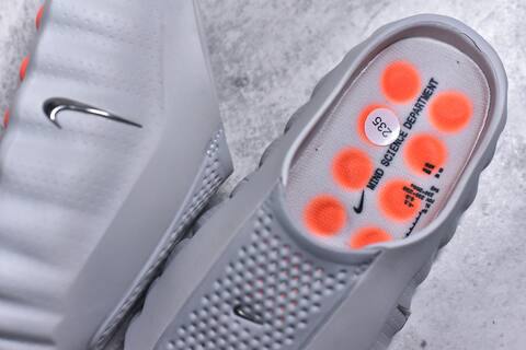 Nike Mind 001 Grey Bright Orange Slides (BS-59835)