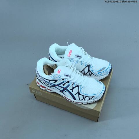 ASICS GEL-KAYANO 20 White Green Silver Red EU 36-45 Running Shoe Running Sneakers - Unisex (BS-68760)