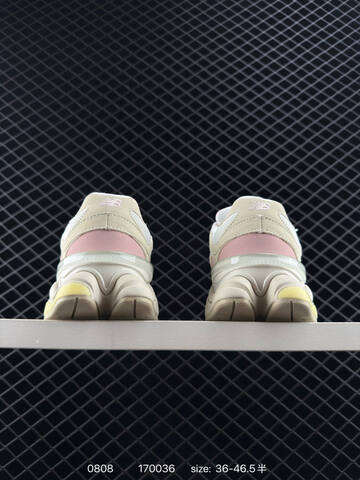 New Balance 9060 Beige Pink White Yellow EU 36-46 5 Sneaker Casual Sneakers - Unisex (BS-82991)