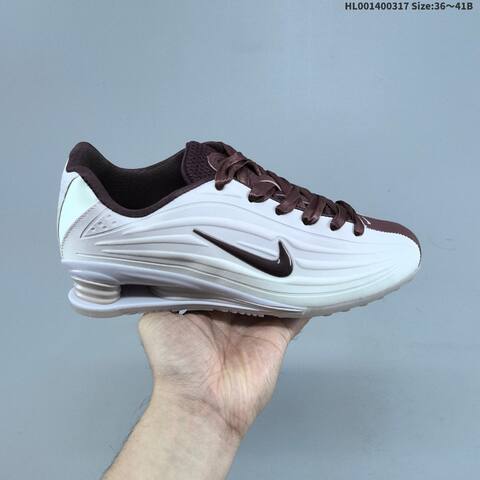 Nike Shox Z White Dark Brown Light Pink EU 36-41 Sneaker - Unisex (BS-61282)