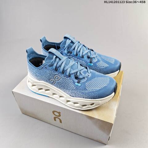 On Cloudsurfer Max Blue White Cream Black EU 36-45 Running Shoe Running Sneakers - Unisex (BS-69783)