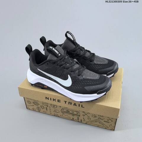 Nike ReactX Wildhorse 10 FV2338-015 Black White Grey EU 36-45 Trail Shoe - Unisex (BS-61412)