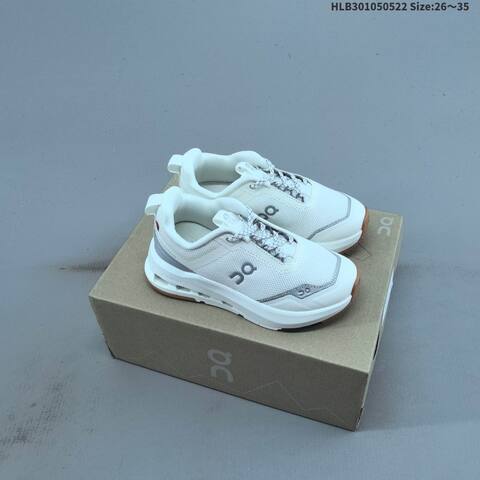 On Cloudmonster Red White Coral 26-35 Running Shoe Running Sneakers - Women's (BS-69531)