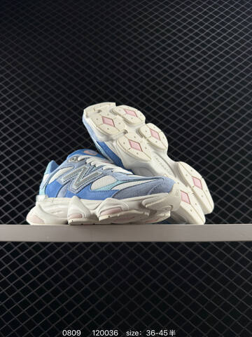 New Balance 9060 Joe Freshgoods Blue White Light Pink EU 36-45 Sneaker Casual Sneakers - Unisex (BS-82989)