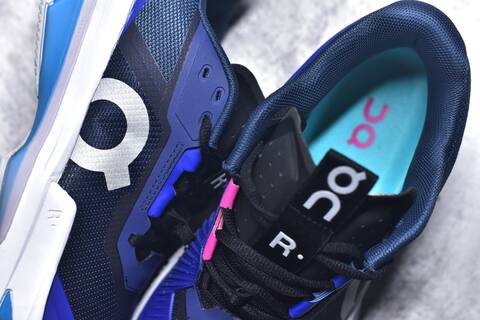 On The Roger Pro Navy Blue White Cyan Pink EU 36-47 Tennis Shoe Casual Sneakers - Unisex (BS-59561)