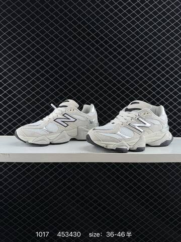 New Balance 9060 Off White Silver Black EU 36-46 Sneaker - Unisex (BS-82705)