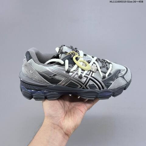 ASICS Gel-Cumulus 16 Grey Black Brown Blue EU 36-45 Running Shoe Running Sneakers - Unisex (BS-68986)