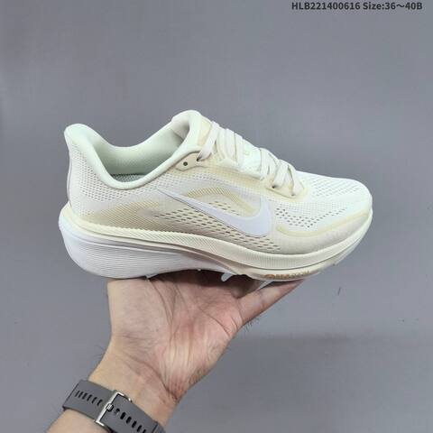 Nike Air Zoom Pegasus 42 IB1881-106 Sail White Pale Gold EU 36-40 Running Shoe - Unisex (BS-59906)
