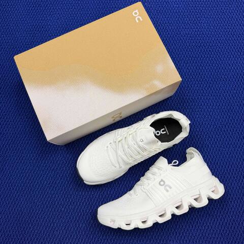 On Cloudswift 4 White Black Running Shoe Running Sneakers (BS-86744)