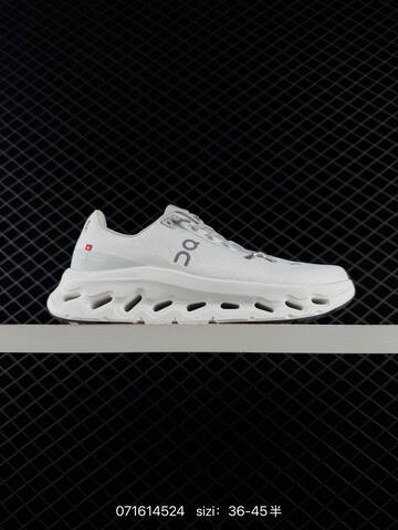 On Cloudtecphase Peach White Gray EU 36-45 Running Shoe Running Sneakers - Unisex (BS-85035)