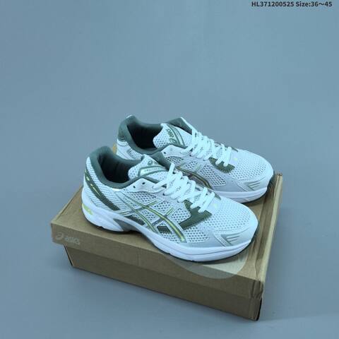 ASICS GEL-1130 White Silver Navy Neon Green EU 36-45 Running Shoe Running Sneakers - Unisex (BS-68796)