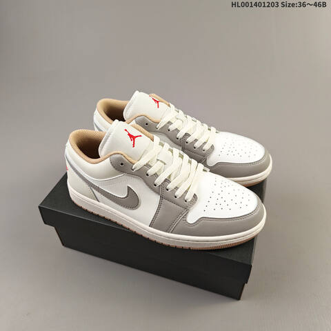 Air Jordan 1 Low Sail AIR JORDAN 1 Aj1 Lifestyle (BS-67558)