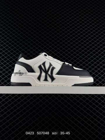 MLB Chunky Liner MID White Black EU 35-45 Skate Shoe Skate Sneakers - Unisex