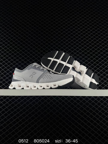 On Cloud X 4 Dark Grey Pink EU 36-45 Running Shoe Running Sneakers - Unisex (BS-85289)