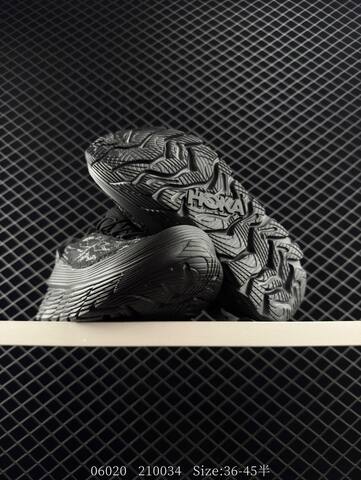 HOKA ONE ONE Restore TC Black Dark Grey EU 36-45 Running Shoe Running Sneakers - Unisex (BS-86593)