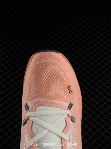 On Cloudsurfer Max Peach Pink White Dark Gray EU 36-46 Running Shoe Running Sneakers - Unisex (BS-85118)