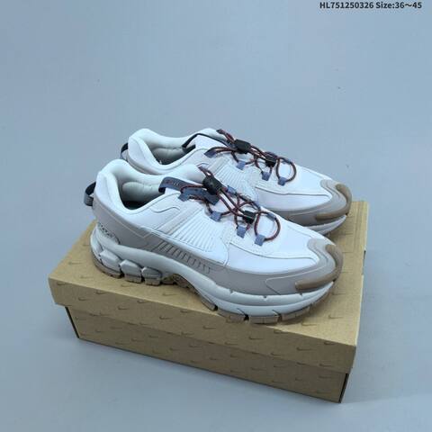 Nike Zoom Vomero Roam White Light Grey Maroon Blue Brown EU 36-45 Running Shoe - Unisex (BS-61120)