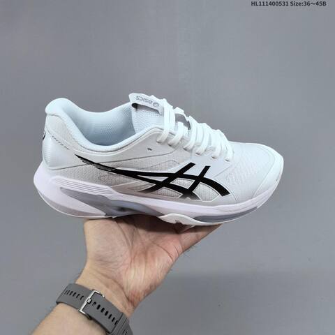 ASICS RESOLUTION SPEED FF 4 White Black Purple EU 36-45 Tennis Shoe Casual Sneakers - Unisex (BS-68779)