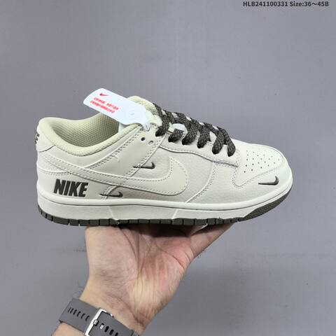 Nike SB Dunk Low Off White Dark Olive EU 36-45 Skate Shoe - Unisex (BS-61010)