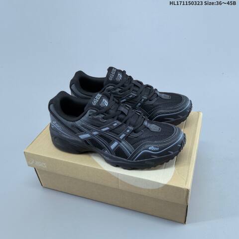 ASICS GEL-1090 Black Dark Grey EU 36-45 Running Shoe Running Sneakers - Unisex (BS-68980)