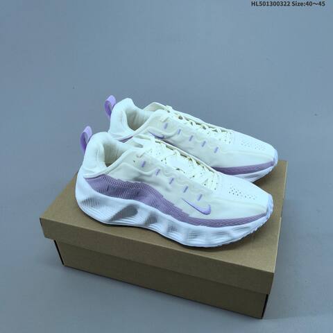 Nike Ava Rover Off White Light Purple Black Olive Green EU 40-45 Running Shoe - Men's (BS-61179)