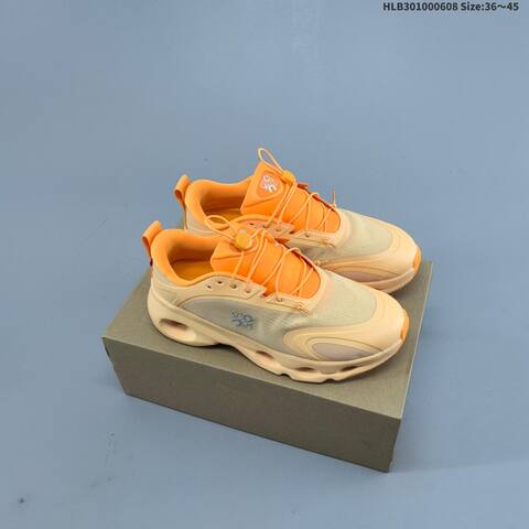 LOEWE x On Cloudsolo 3 WF30600556 Beige Khaki Orange Cream EU 36-45 Running Shoe Running Sneakers - Unisex (BS-69501)
