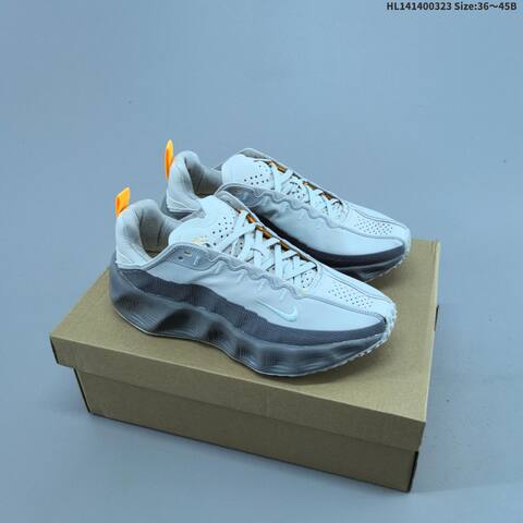 Nike Ava Rover Light Grey Dark Grey Orange EU 36-45 Running Shoe - Unisex (BS-61168)