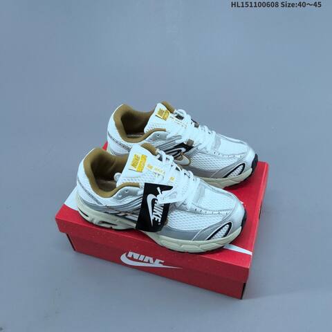 Nike Air Max Moto 2K White Silver Gold Black EU 40-45 Running Shoe - Men's (BS-59966)