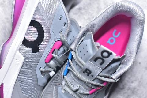 On The Roger Pro Grey White Magenta Blue EU 36-47 Tennis Shoe Casual Sneakers - Unisex (BS-59563)