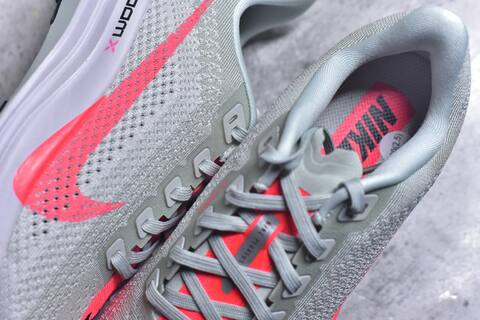 Nike REACTX PEGASUS Plus Grey Bright Pink White Black Running Shoe (BS-59551)