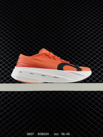 On Cloudboom Orange White Black EU 36-45 Running Shoe Running Sneakers - Unisex (BS-85193)