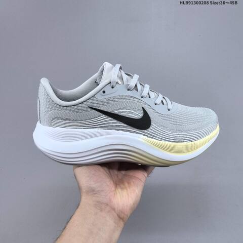 Nike Journey Run 2 Grey White Black Pale Yellow EU 36-45 Running Shoe - Unisex (BS-61500)