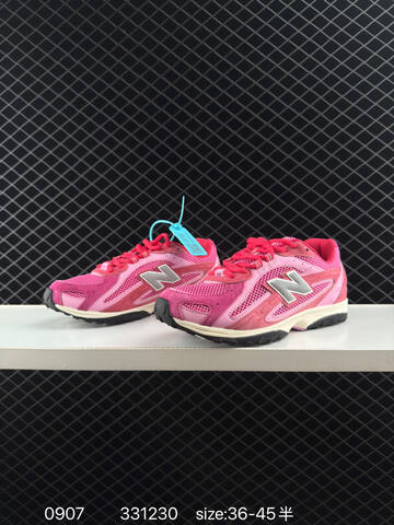 New Balance 204L Hot Pink Light Pink Cream Black Silver EU 36-45 Sneaker - Unisex (BS-82863)