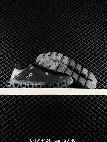 On Running Cloud 6 Coast Black Grey EU 36-45 Running Shoe Running Sneakers - Unisex (BS-85060)