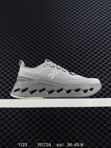 On Cloudtecphase Grey Blue Cream Black EU 36-45 Running Shoe Running Sneakers - Unisex (BS-85457)