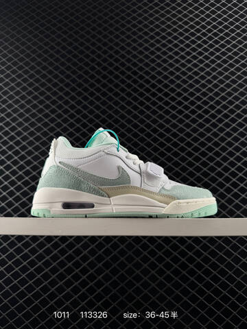 Jordan Air Jordan Legacy 312 Low White Mint Green Sail Beige EU 36-45 Basketball Shoe - Unisex (BS-80542)