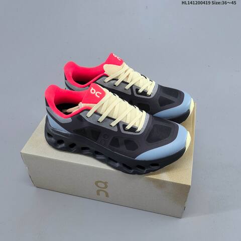 On Cloudtilt Remix Black Cream Blue Coral EU 36-45 Running Shoe Running Sneakers - Unisex (BS-69595)