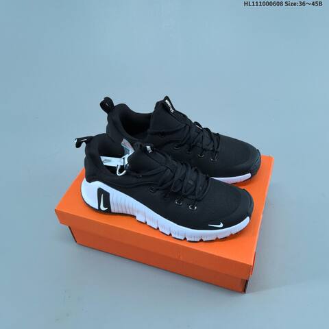Nike Free Metcon 6 FJ7127 Black White EU 36-45 Training Shoe - Unisex (BS-59955)