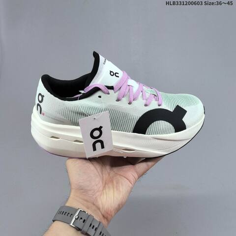 On Cloudboom Volt White Mint Green Purple Black EU 36-45 Running Shoe Running Sneakers - Unisex (BS-69503)