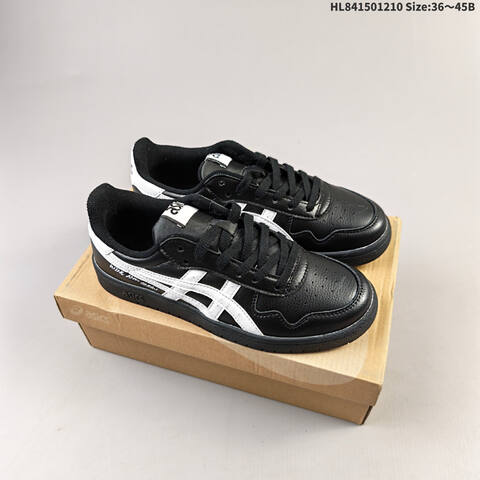 ASICS Japan S 1203A033 001 Black White EU 36-45 Skate Shoe Skate Sneakers - Unisex (BS-69173)
