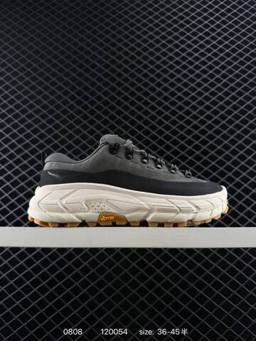 HOKA ONE ONE Tor Summit Grey Black White Gum EU 36-45 Trail Shoe Trail Running Sneakers - Unisex (BS-86506)